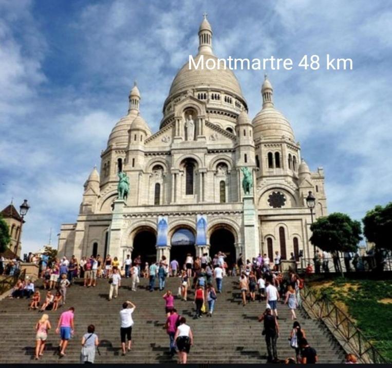 Jolie dépendance cosy et individuelle a 2 pas de Disneyland Chalifert Exterior foto
